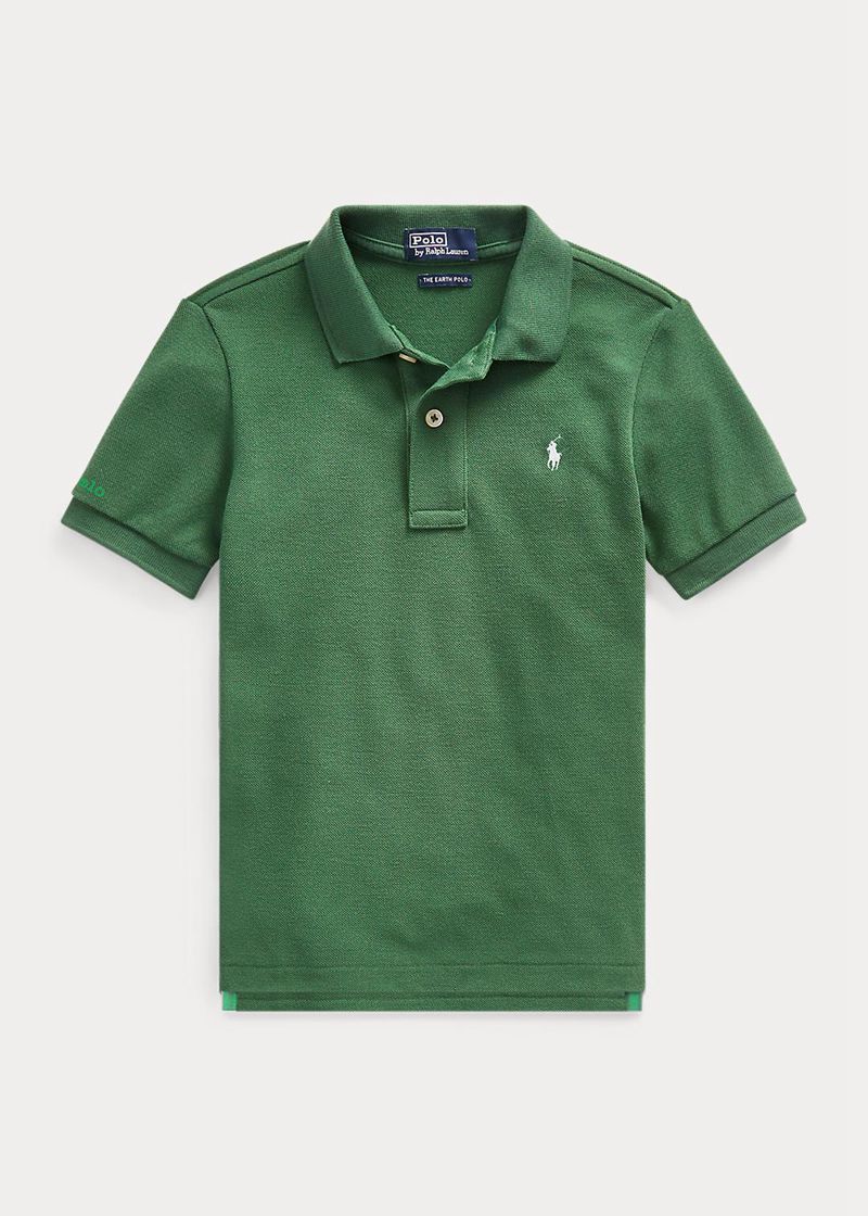 Poleras Polo Ralph Lauren Niño 1.5-6 Años The Earth Chile Verde WUYRX-1384